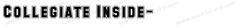 Collegiate Inside字体转换